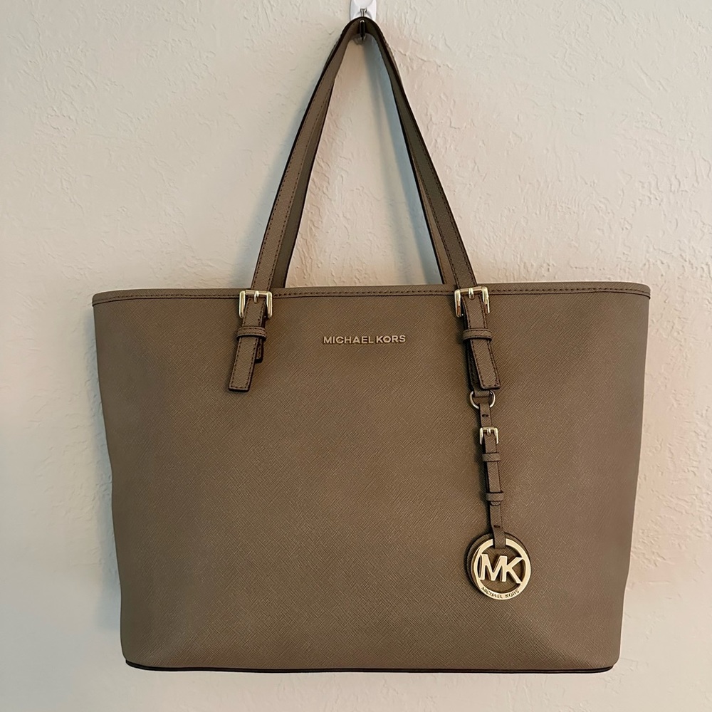 Michael Kors Taupe Tote